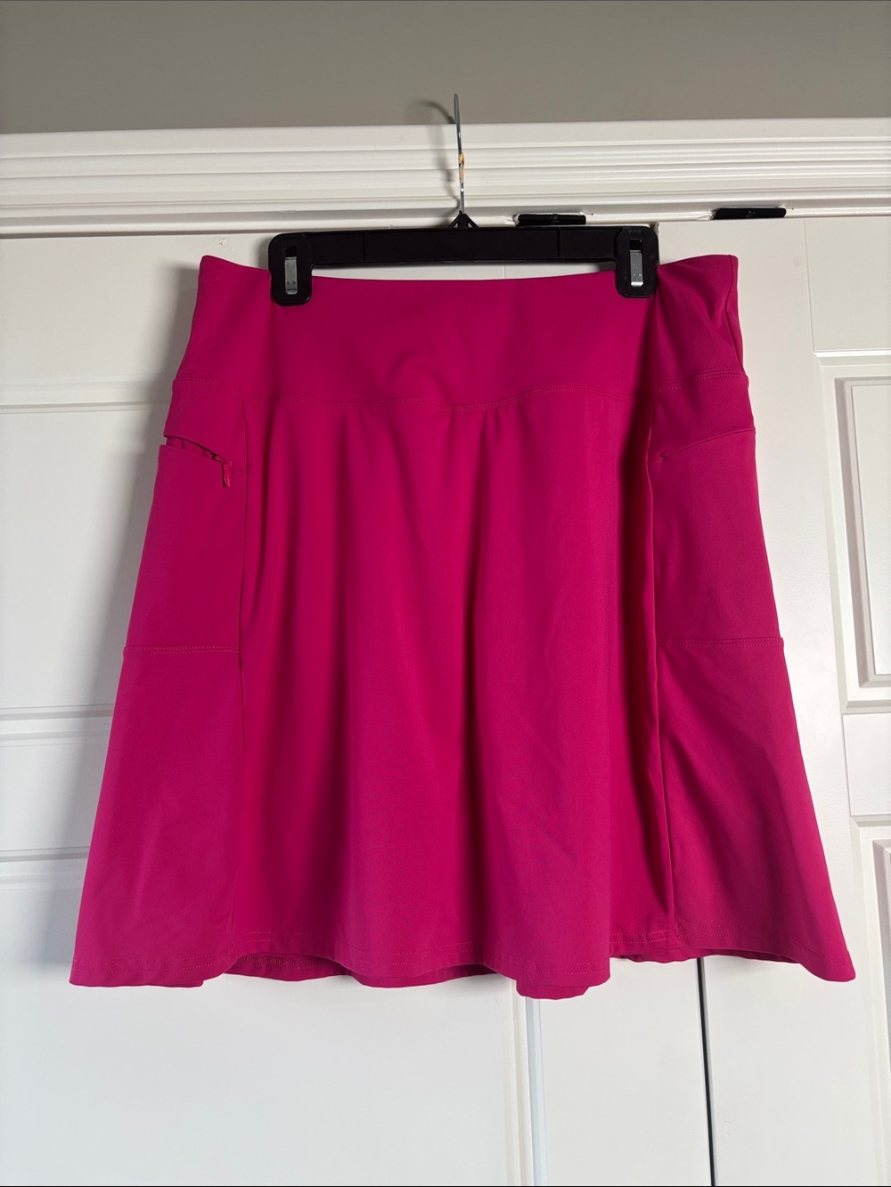 Hot Pink A-Line Active Skirt - By Soothfeel